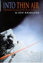 Jon Krakauer: Into Thin Air (1997, Villard Books)