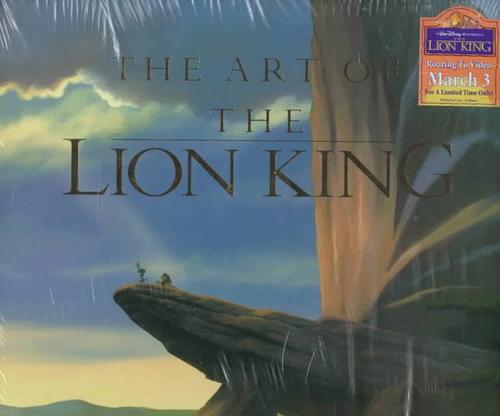 Christopher Finch: The art of The Lion King (1994, Hyperion)