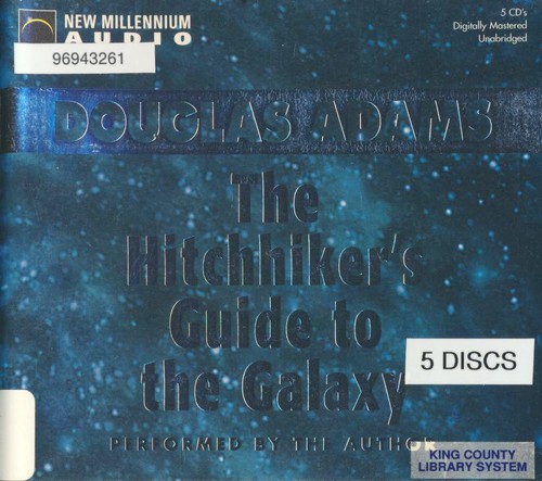 Douglas Adams: The Hitchhiker's Guide to the Galaxy (AudiobookFormat, 2002, New Millenium Audio)