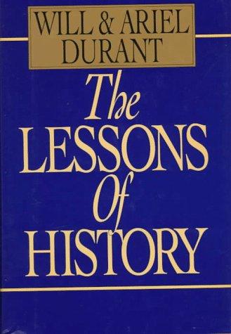 Will Durant, Ariel Durant: The Lessons of History (Hardcover, 1997, MJF Books)