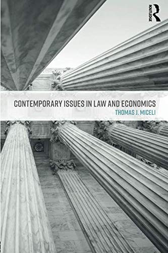 Thomas J. Miceli: Contemporary Issues in Law and Economics (Paperback, 2018, Routledge)