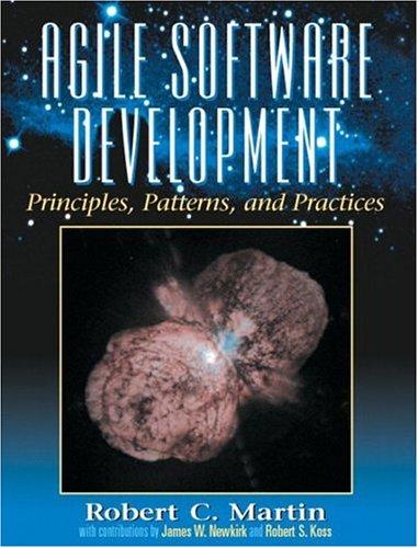 Robert C. Martin: Agile Software Development, Principles, Patterns, and Practices (2002, Prentice Hall)