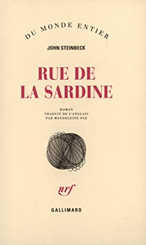 John Steinbeck (duplicate): Rue de la sardine (Paperback, 1948, Gallimard)