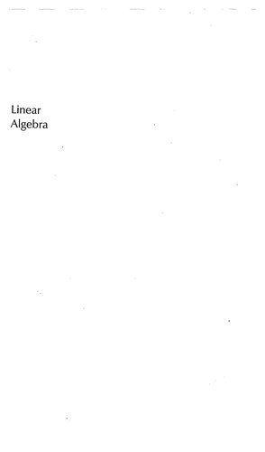 Stephen H. Friedberg: Linear algebra (1989, Prentice Hall)