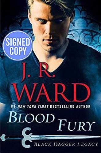 J.R. Ward: Blood Fury - Signed / Autographed Copy (Hardcover, Ballantine Books)