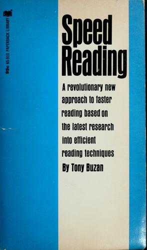 Tony Buzan: Speed reading (Hardcover, 1988, David & Charles)
