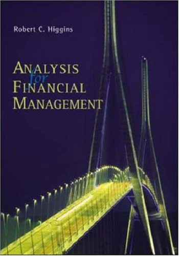 Robert Higgins: Analysis for Financial Management (Paperback, 2003, McGraw-Hill Education)