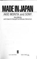 Akio Morita: Made in Japan (1986, E.P. Dutton)