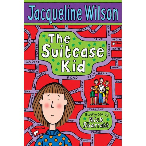 Jacqueline Wilson: The suitcase kid (1998, Bantam Doubleday Dell Books)
