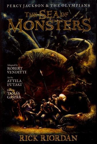 Rick Riordan, Attila Futaki, Tamas Gaspar: The Sea Of Monsters (Hardcover, 2013, Turtleback Books)