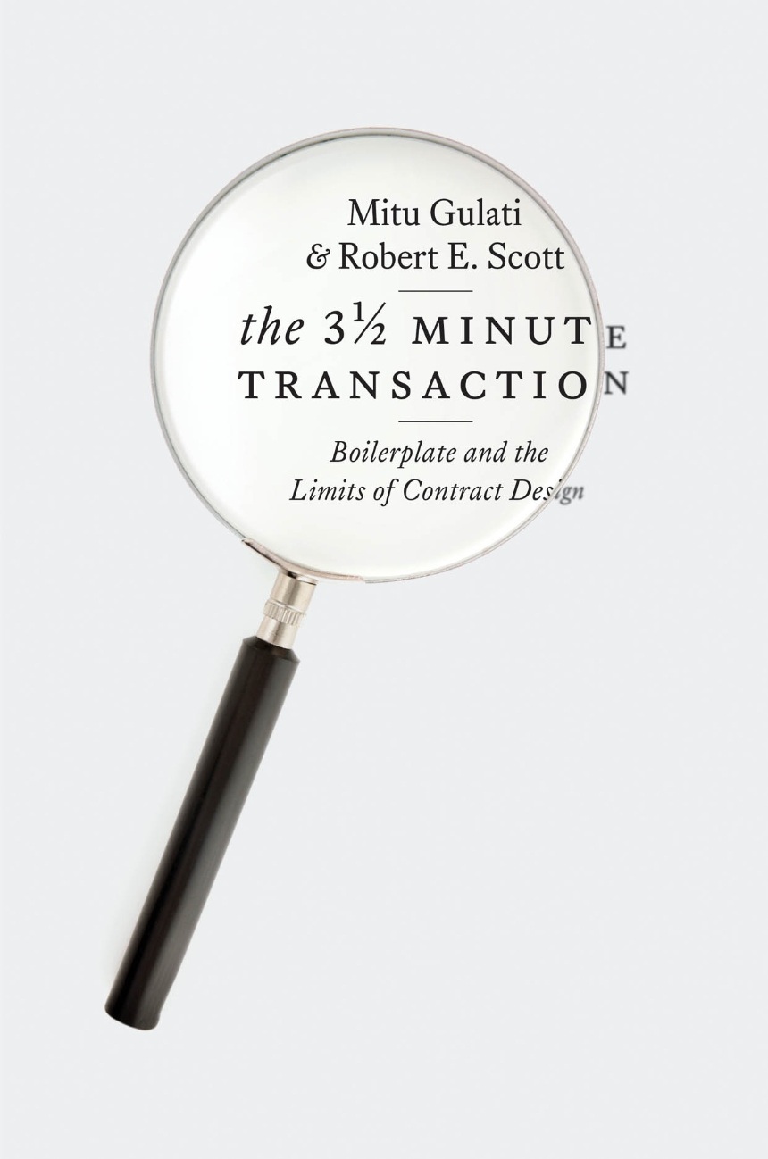 Mitu Gulati: The three and a half minute transaction (2012, University of Chicago Press)