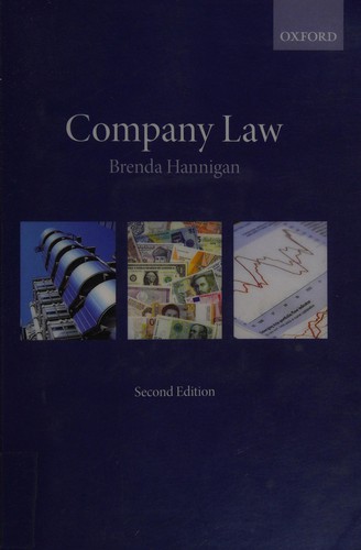 Brenda Hannigan: Company law (2009, Oxford University Press)