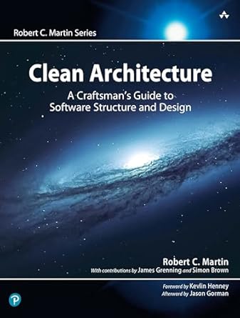 Robert C. Martin: Clean Architecture (Paperback, 2017, Pearson)