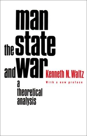 Kenneth Neal Waltz: Man, the state, and war (2001, Columbia University Press)