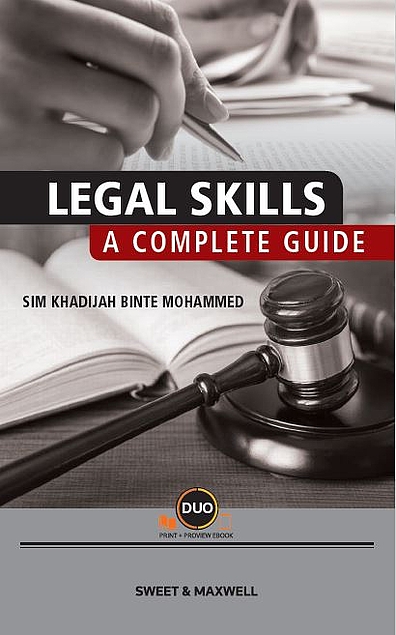 Sim Khadijah Binte Mohammed: Legal Skills