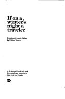 Italo Calvino: If on a winter's night a traveler (1981, Harcourt Brace Jovanovich, Harcourt)