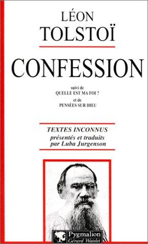 Leo Tolstoy, Luba Jurgenson: Confession (Paperback, 1998, Pygmalion)