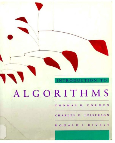 Thomas H. Cormen: Introduction to Algorithms (1999, MIT Press, McGraw-Hill)