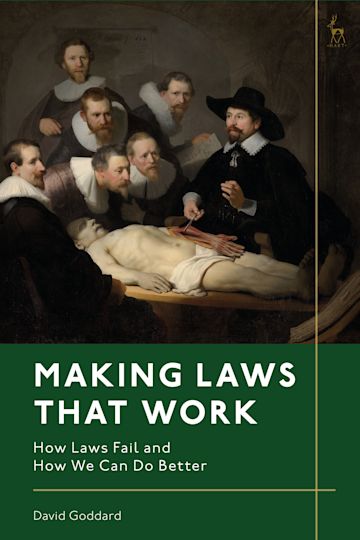 David Goddard: Making Laws That Work (Paperback, 2022, Bloomsbury Publishing Plc)