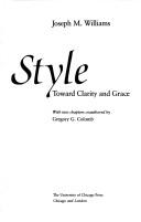 Joseph M. Williams: Style (1990, University of Chicago Press)