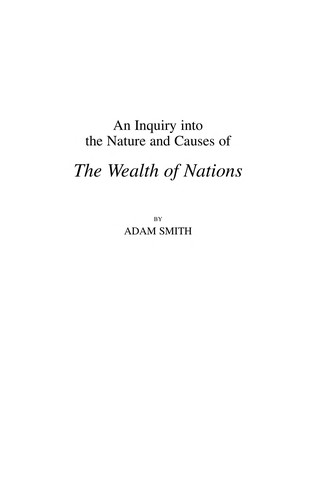 Adam Smith: The Wealth of Nations (EBook, 2010, Harriman House)