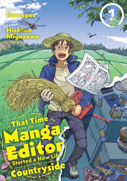 Kumagae, Hishiwo Miyazawa: That Time the Manga Editor Started a New Life in the Countryside 1 (2023, Kondansha Comics)