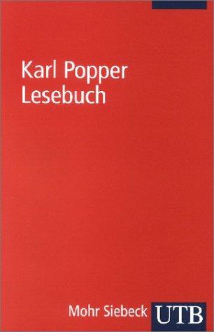 Karl Popper, David. Miller: Karl Popper Lesebuch. (Paperback, German language, 1995, UTB, Stuttgart)