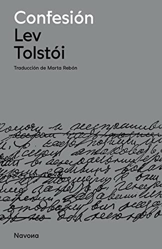 Leo Tolstoy, Marta Rebón: Confesión (Paperback, Spanish language, 2023, Navona Editorial)