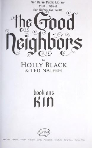 Holly Black: The Good Neighbors (2008, Graphix)