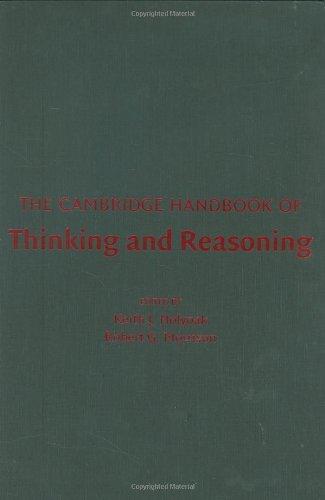 Robert G. Morrison, Keith Holyoak: The Cambridge Handbook of Thinking and Reasoning (Hardcover, 2005)