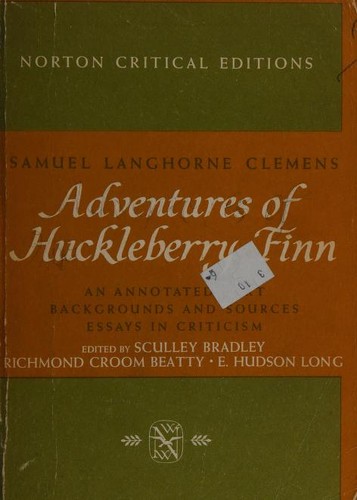 Mark Twain: Adventures of Huckleberry Finn (Paperback, 1962, W. W. Norton & Company)