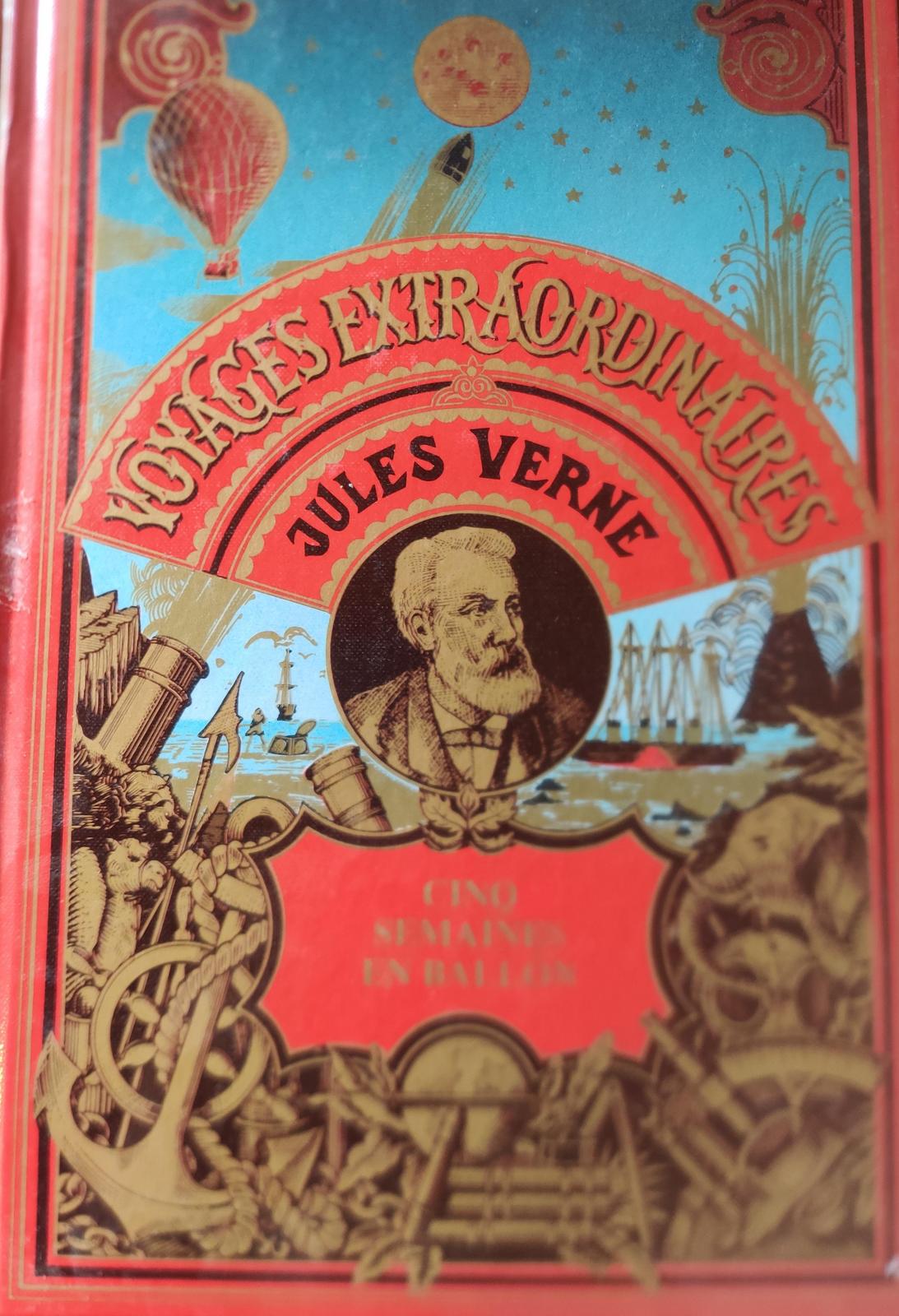 Jules Verne: Cinq semaines en ballon (French language, 1974)