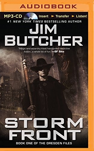 Jim Butcher: Storm Front (AudiobookFormat, 2014, Buzzy Multimedia on Brilliance Audio)