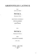 Aristotle: Physica (Hardcover, Latin language, 1997, Brill Academic Pub)